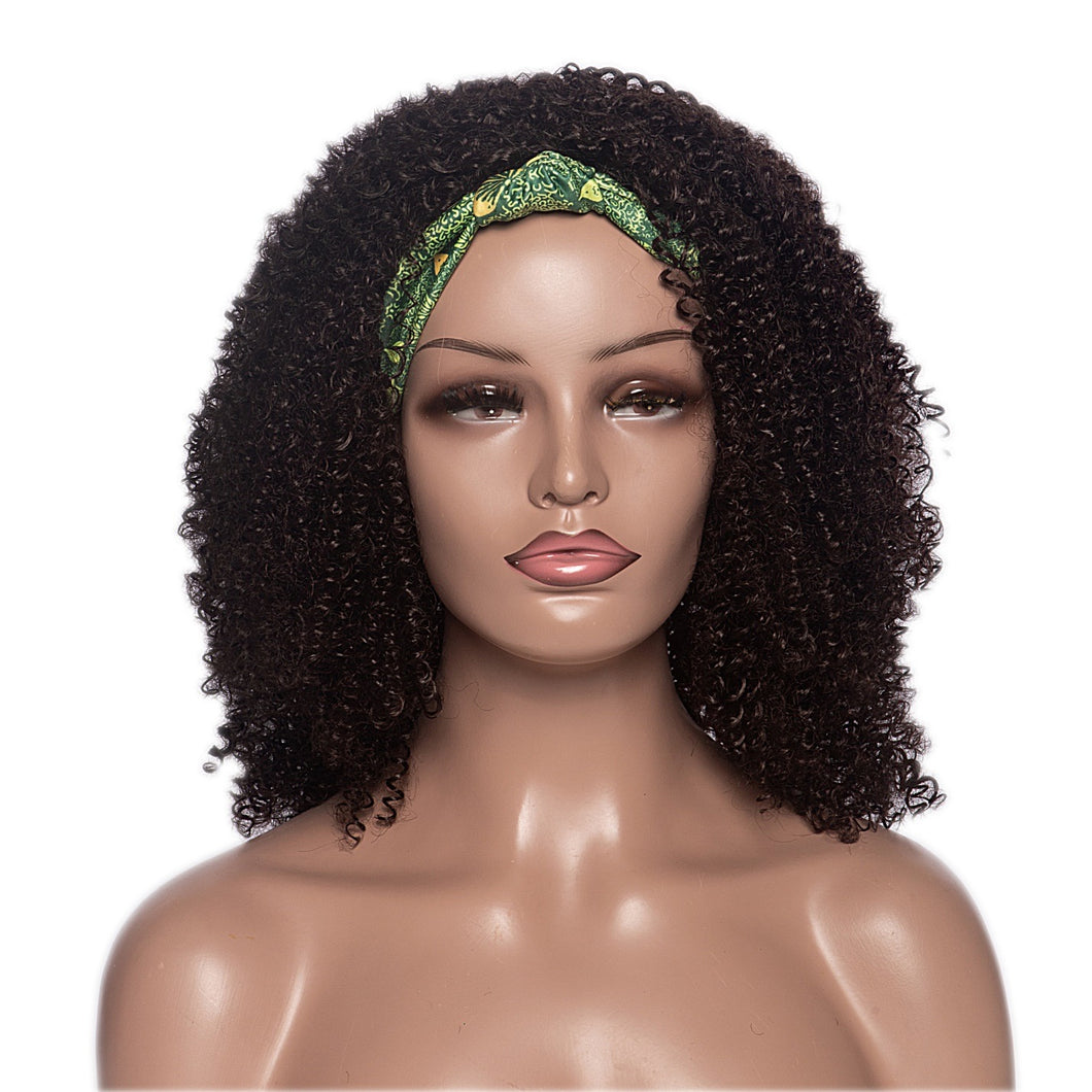 Green Wrap-Wig