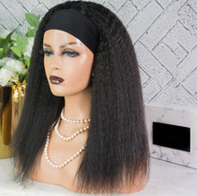 Load image into Gallery viewer, Custom Brazilian Natural Texture Headband Wigs
