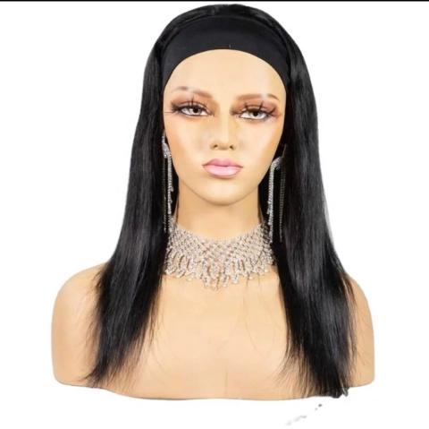 Custom Brazilian Straight Texture Headband Wig